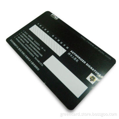 86 x 54mm Barcode Card, Customized Sizes are Welcome, Used in Banking and Telecommunications